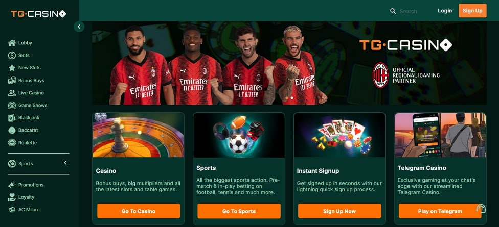 TG casino